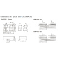 0.8inch 2-значный 7-сегментный дисплей (GNS-8021Ax-Bx)